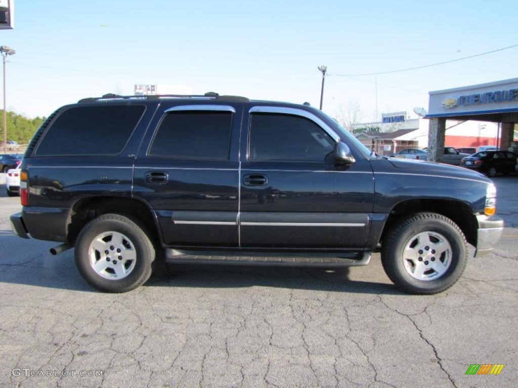 2004 Tahoe LS - Dark Blue Metallic / Gray/Dark Charcoal photo #7