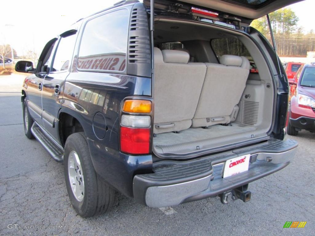 2004 Tahoe LS - Dark Blue Metallic / Gray/Dark Charcoal photo #15