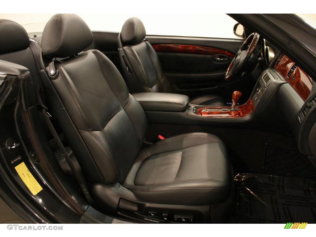 Black Interior 2006 Lexus SC 430 Photo #45286615