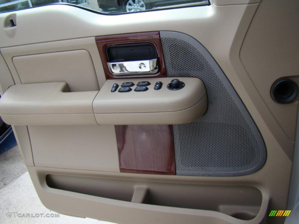 2006 F150 Lariat SuperCrew 4x4 - Oxford White / Tan photo #21