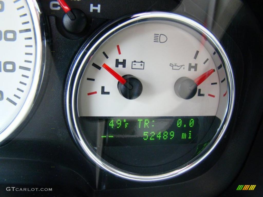 2006 F150 Lariat SuperCrew 4x4 - Oxford White / Tan photo #28
