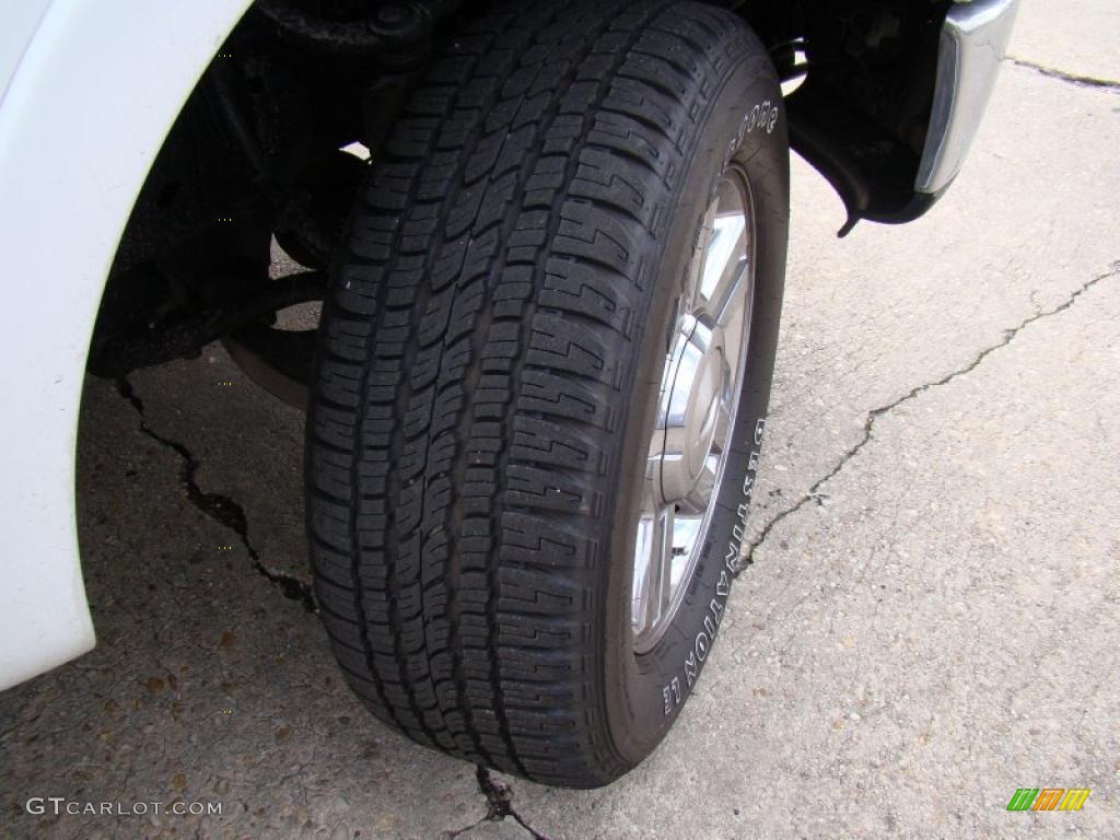 2006 F150 Lariat SuperCrew 4x4 - Oxford White / Tan photo #30