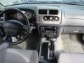 Gray 2001 Nissan Frontier SE V6 Crew Cab Dashboard