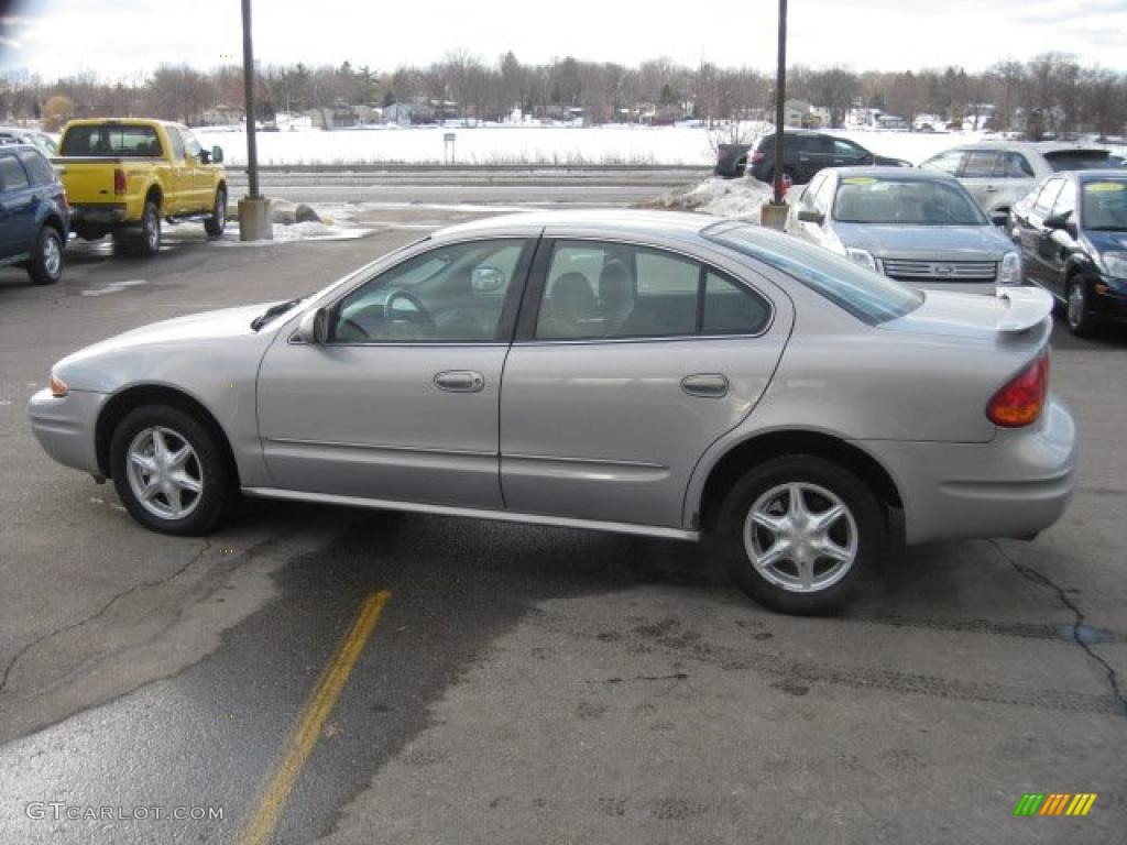 2000 Alero GL Sedan - Silvermist / Neutral photo #5