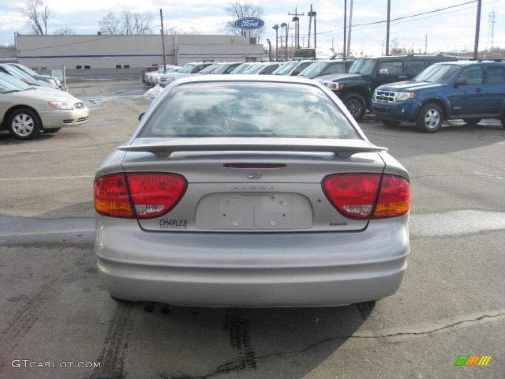 2000 Alero GL Sedan - Silvermist / Neutral photo #8