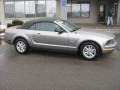 2009 Vapor Silver Metallic Ford Mustang V6 Convertible  photo #5