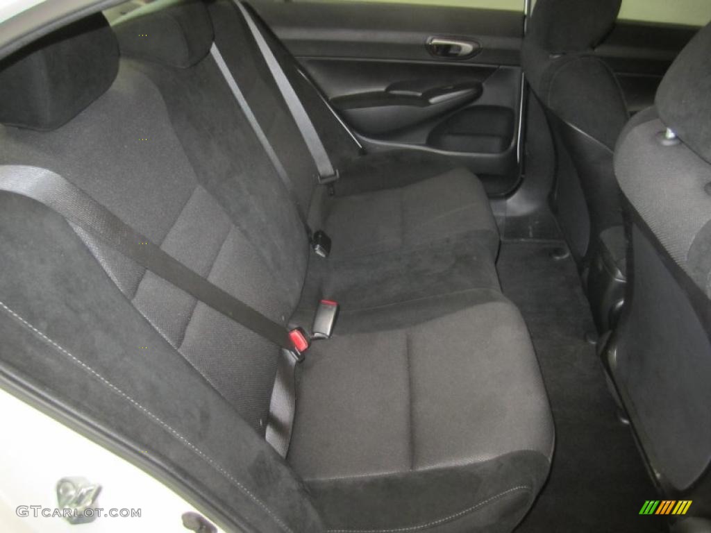 Black Interior 2009 Honda Civic LX-S Sedan Photo #45293437