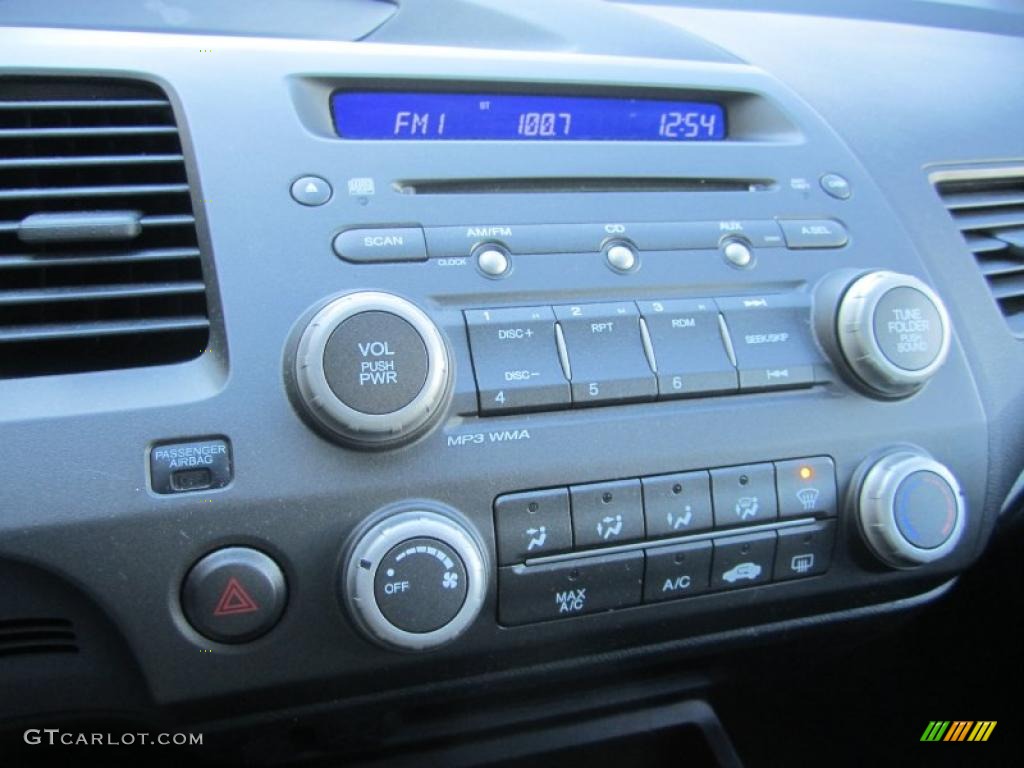 2009 Honda Civic LX-S Sedan Controls Photo #45293529