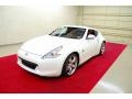 2010 Pearl White Nissan 370Z Sport Touring Coupe  photo #3