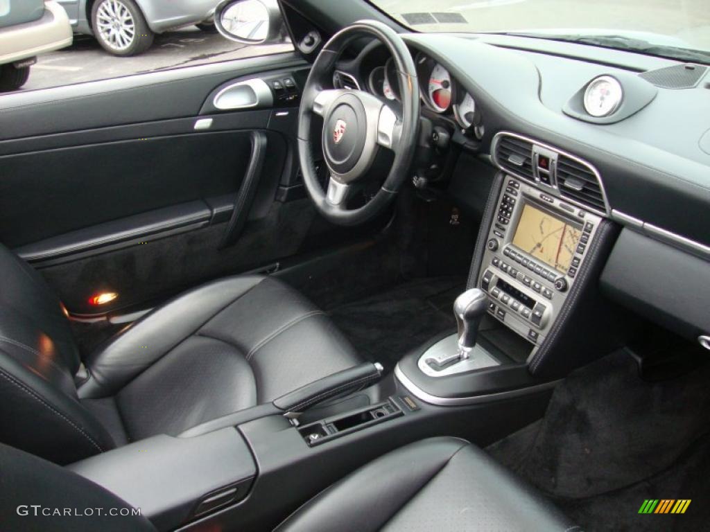 2007 911 Carrera S Cabriolet - Meteor Grey Metallic / Black photo #19