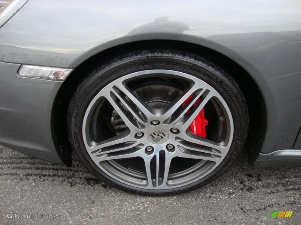 2007 911 Carrera S Cabriolet - Meteor Grey Metallic / Black photo #30