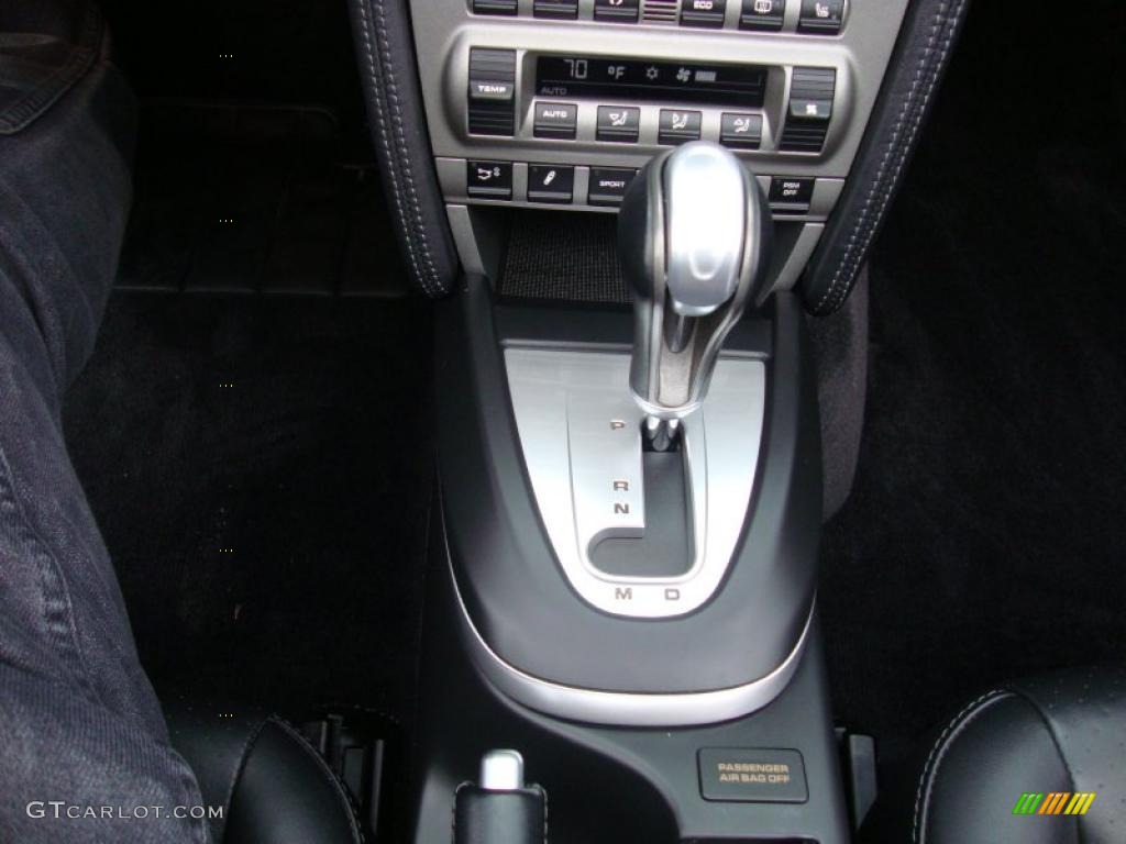 2007 911 Carrera S Cabriolet - Meteor Grey Metallic / Black photo #36