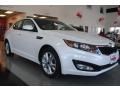 2011 Snow White Pearl Kia Optima EX  photo #8