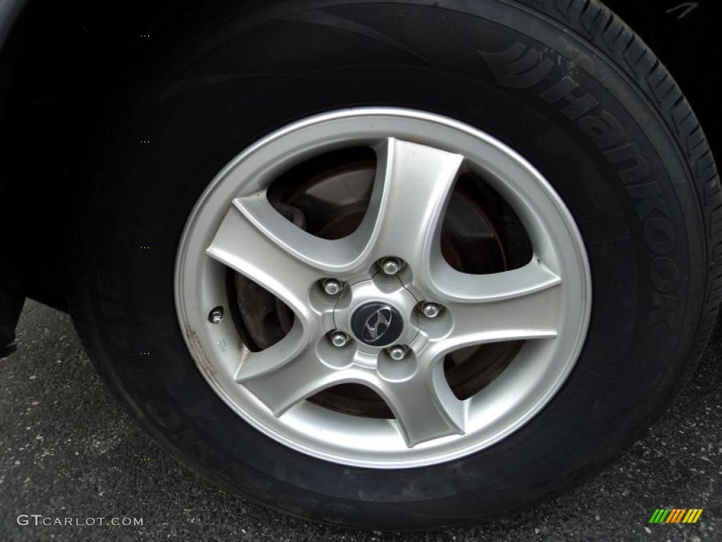 2003 Hyundai Santa Fe GLS 4WD Wheel Photo #45295449