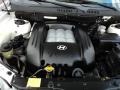 2.7 Liter DOHC 24-Valve V6 2003 Hyundai Santa Fe GLS 4WD Engine