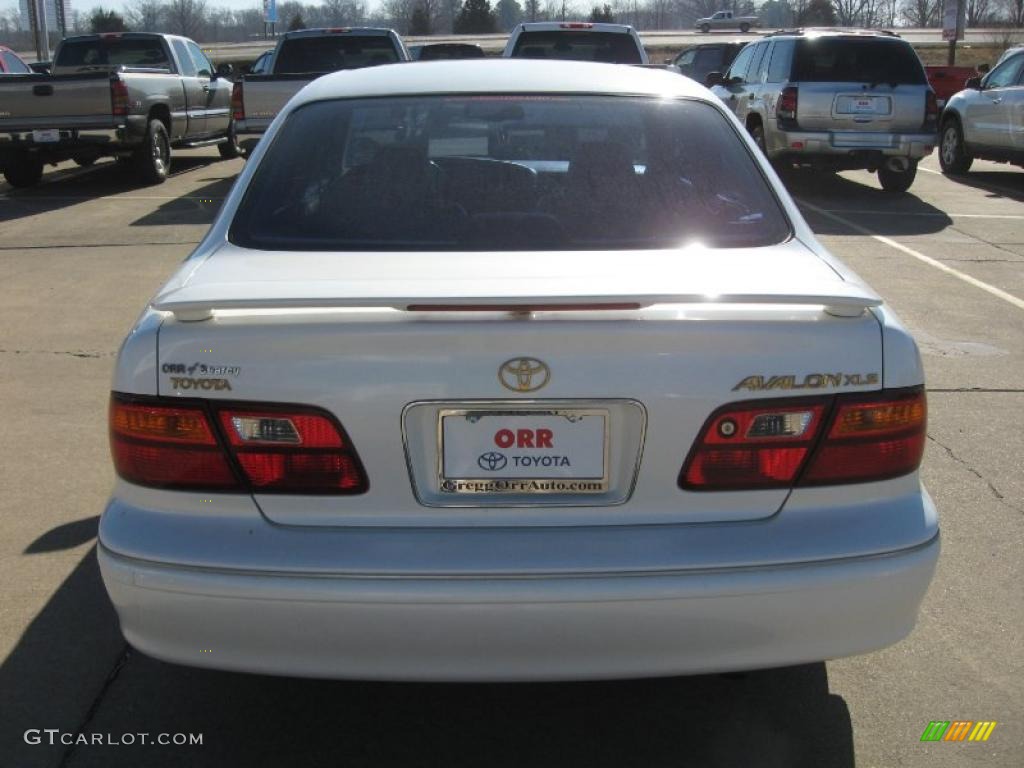 1999 Avalon XLS - White Diamond Pearl / Ivory photo #6