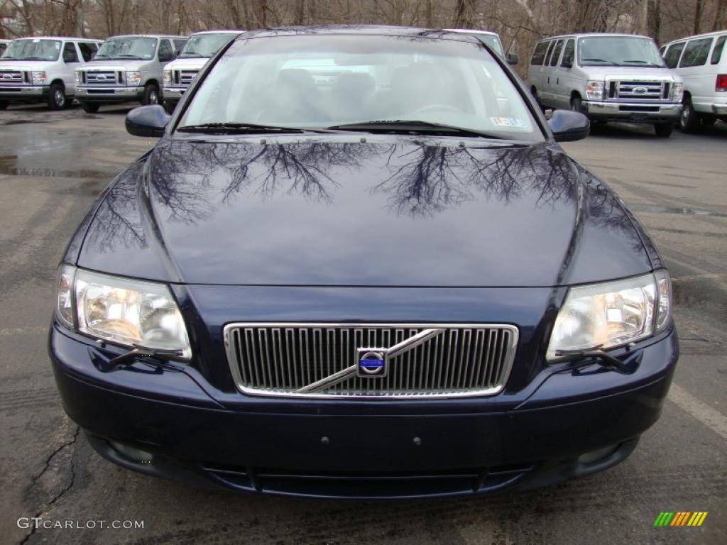 2003 S80 T6 - Midnight Blue / Graphite photo #3