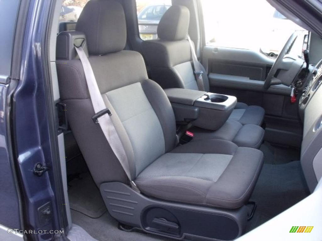 2006 F150 XLT SuperCab 4x4 - Medium Wedgewood Blue Metallic / Medium/Dark Flint photo #12