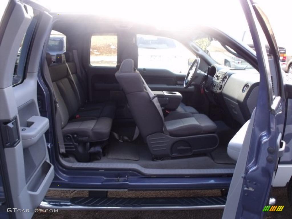 2006 F150 XLT SuperCab 4x4 - Medium Wedgewood Blue Metallic / Medium/Dark Flint photo #13