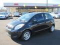 2011 Black Sand Pearl Toyota Yaris 3 Door Liftback  photo #1