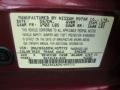 Inferno Red - Sentra 1.8 S Photo No. 51