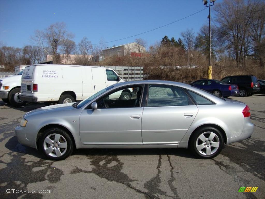 Light Silver Metallic 2002 Audi A6 2.7T quattro Sedan Exterior Photo #45298729