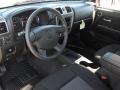 Ebony 2011 Chevrolet Colorado LT Extended Cab Interior Color