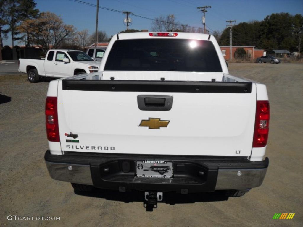 2011 Silverado 1500 LT Crew Cab - Summit White / Light Titanium/Ebony photo #3