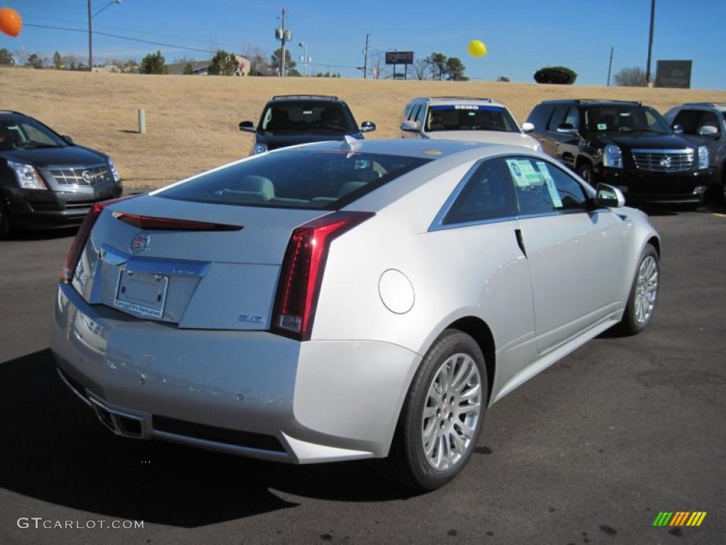 2011 CTS 4 AWD Coupe - Radiant Silver Metallic / Light Titanium/Ebony photo #5