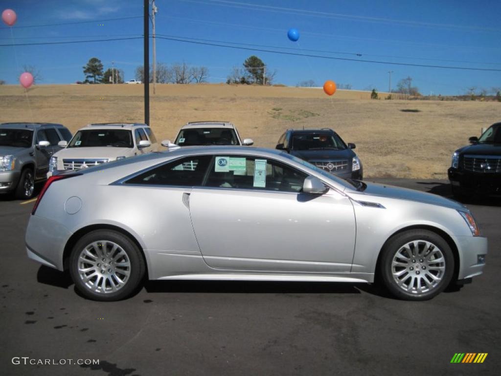 Radiant Silver Metallic 2011 Cadillac CTS 4 AWD Coupe Exterior Photo #45300005
