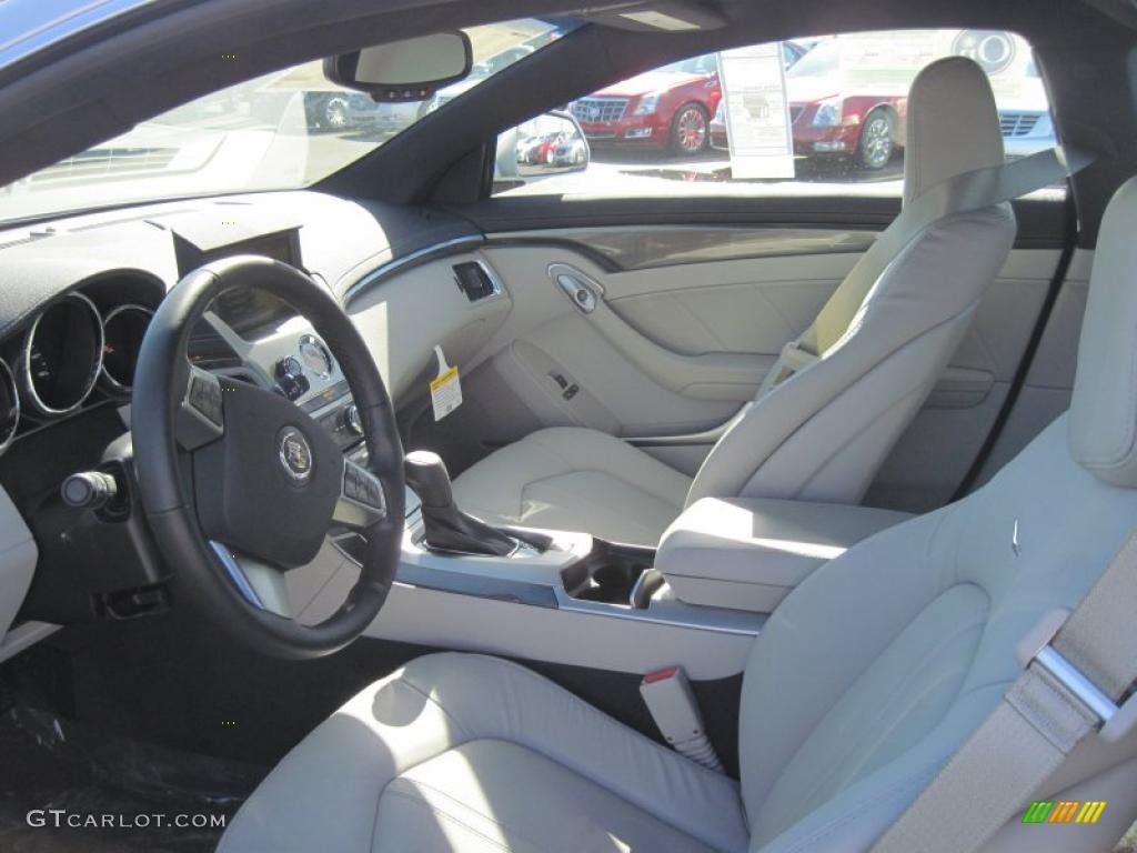 Light Titanium/Ebony Interior 2011 Cadillac CTS 4 AWD Coupe Photo #45300033