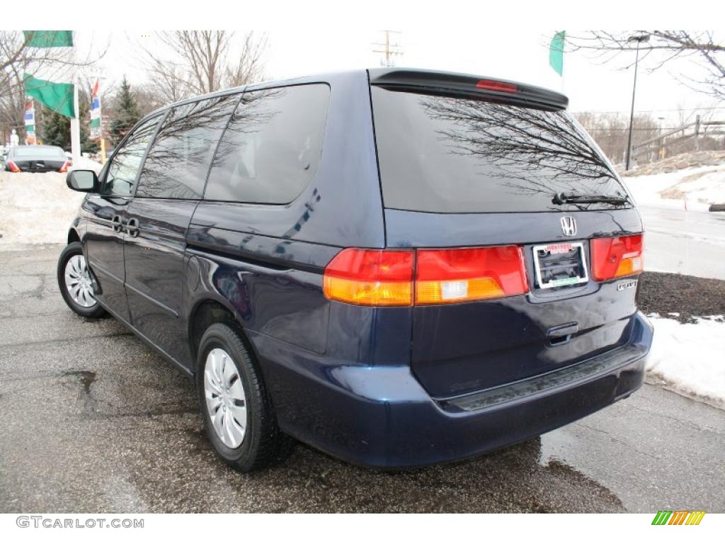 Midnight Blue Pearl 2003 Honda Odyssey LX Exterior Photo #45300861