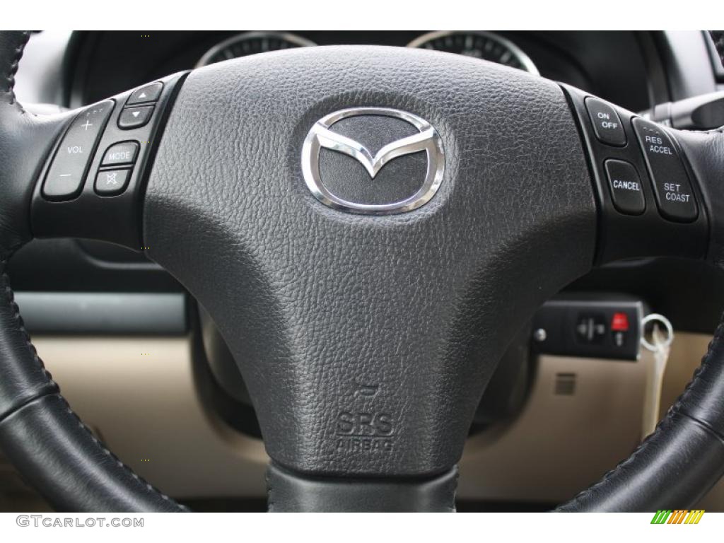 2007 Mazda MAZDA6 s Touring Sedan Steering Wheel Photos
