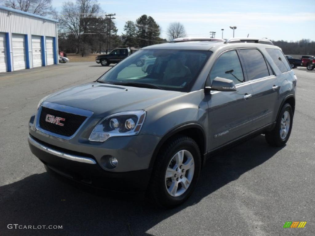 Blue-Gold Crystal Metallic GMC Acadia