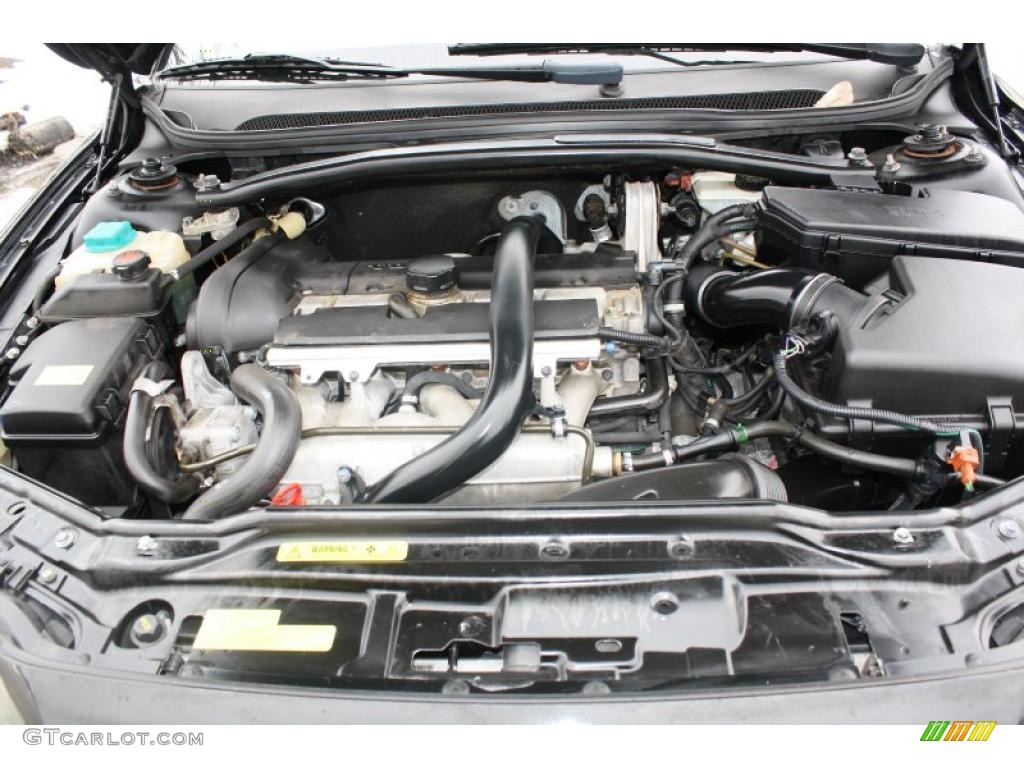 2003 Volvo S60 2.5T AWD 2.5 Liter Turbocharged DOHC 20-Valve 5 Cylinder Engine Photo #45302797