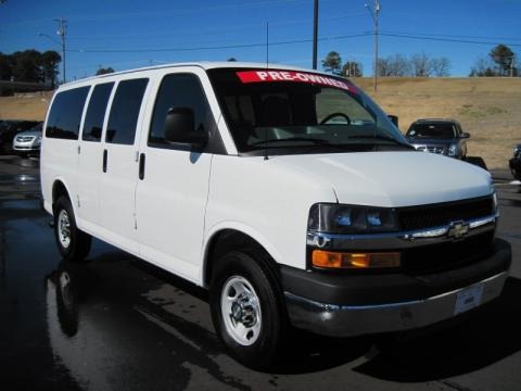 2010 Chevrolet Express LT 2500 Passenger Van Data, Info and Specs