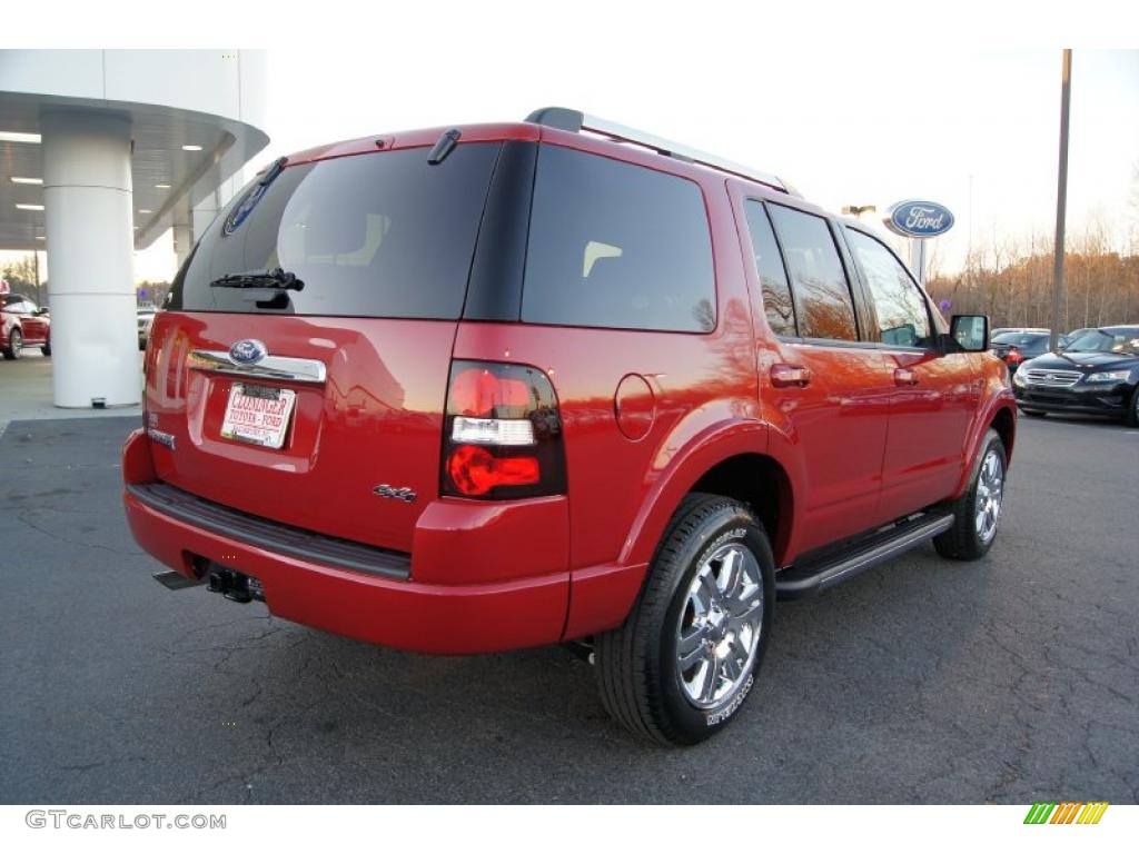 Sangria Red Metallic 2010 Ford Explorer Limited 4x4 Exterior Photo #45305457