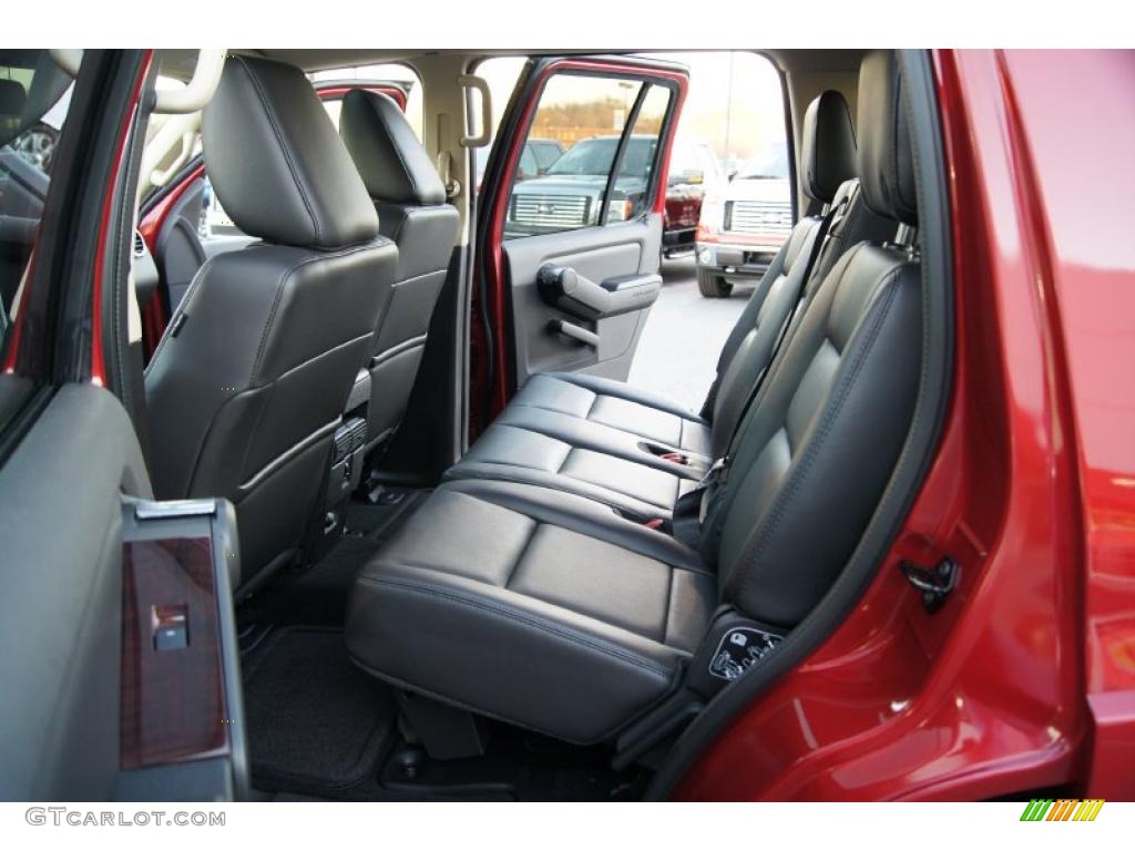 Black Interior 2010 Ford Explorer Limited 4x4 Photo #45305501