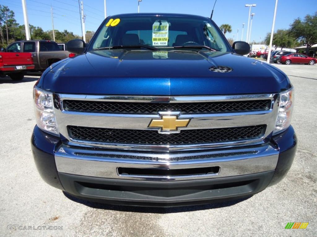 2010 Silverado 1500 LT Crew Cab - Black / Light Titanium/Ebony photo #20