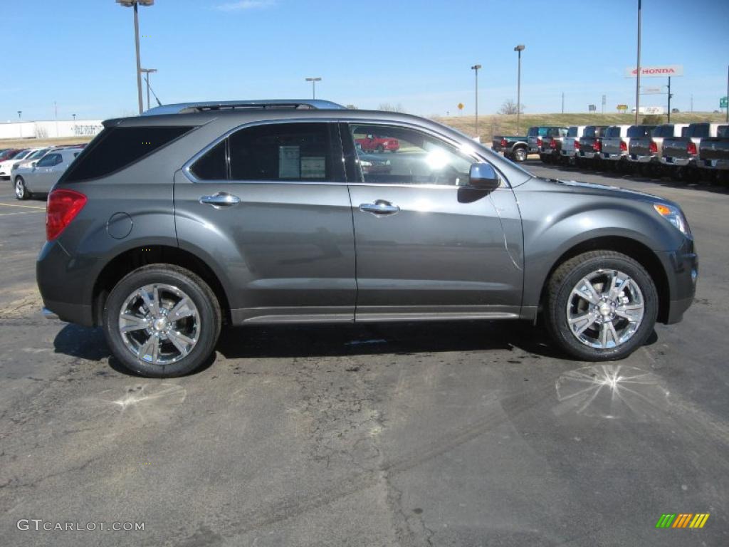 Cyber Gray Metallic 2011 Chevrolet Equinox LTZ Exterior Photo #45305761