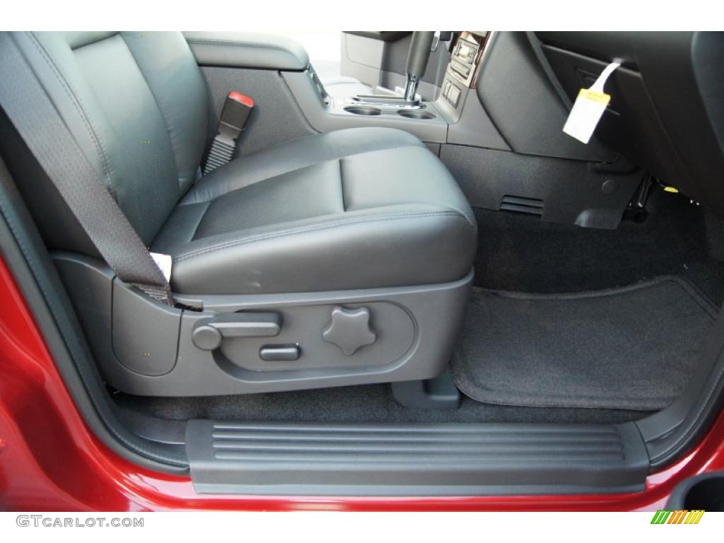 Black Interior 2010 Ford Explorer Limited 4x4 Photo #45305767