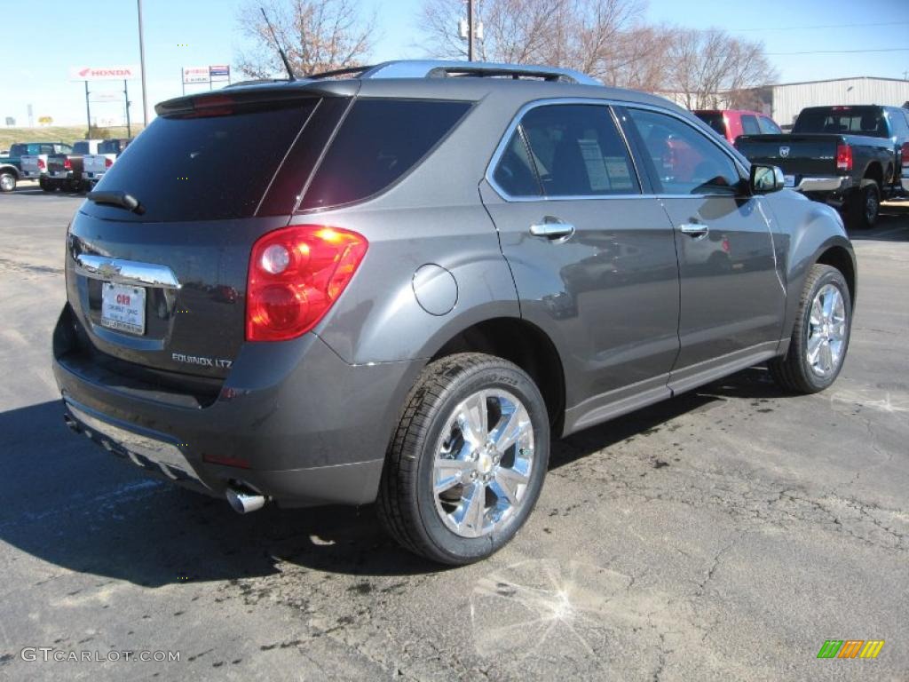 Cyber Gray Metallic 2011 Chevrolet Equinox LTZ Exterior Photo #45305773
