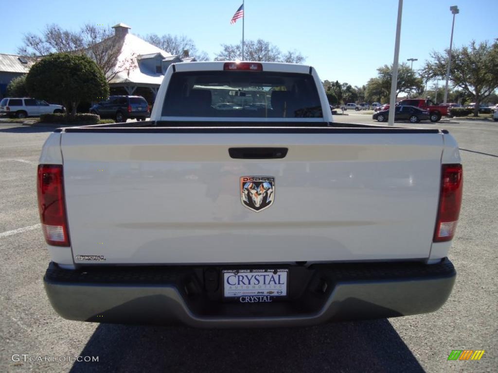 2009 Ram 1500 ST Quad Cab - Stone White / Dark Slate/Medium Graystone photo #10