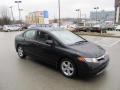 2008 Nighthawk Black Pearl Honda Civic EX-L Sedan  photo #7