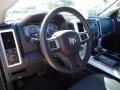 2009 Dodge Ram 1500 Dark Slate Gray Interior Steering Wheel Photo