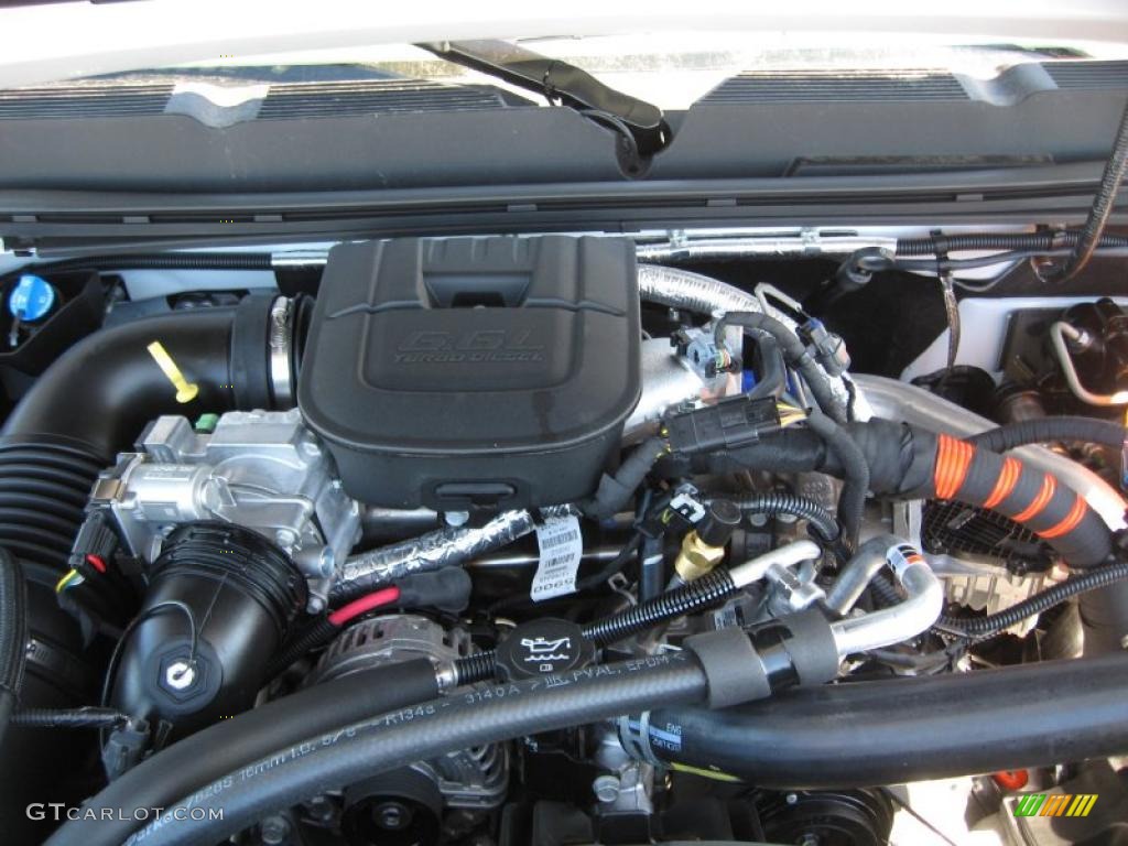 2011 Chevrolet Silverado 2500HD Crew Cab 4x4 6.6 Liter OHV 32-Valve Duramax Turbo-Diesel V8 Engine Photo #45306813