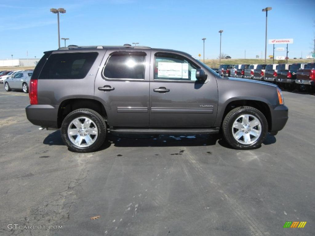 Storm Gray Metallic 2011 GMC Yukon SLT 4x4 Exterior Photo #45306937