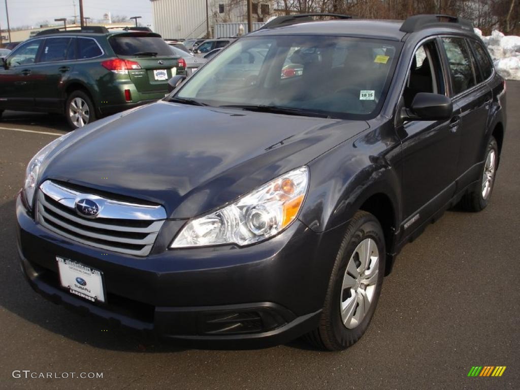 Graphite Gray Metallic Subaru Outback