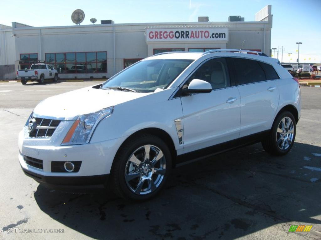 2011 SRX FWD - Platinum Ice Tricoat / Shale/Brownstone photo #1