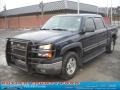 2005 Dark Blue Metallic Chevrolet Silverado 1500 Z71 Crew Cab 4x4  photo #16